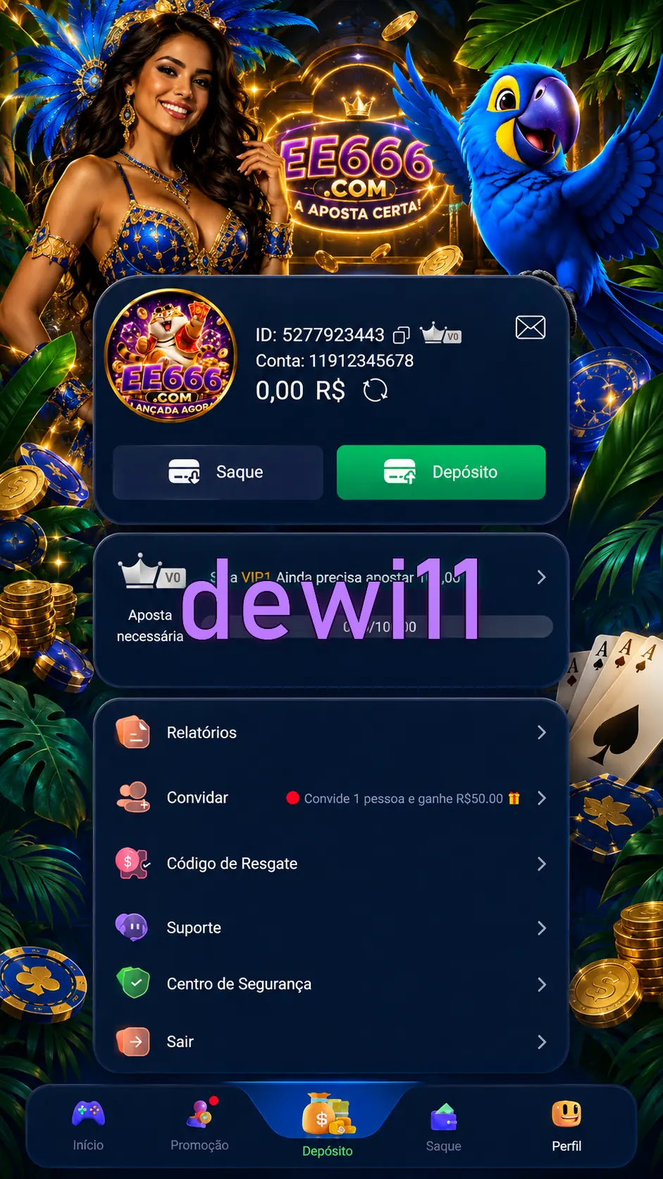 dewi11 Tangkapan Layar Resmi APK